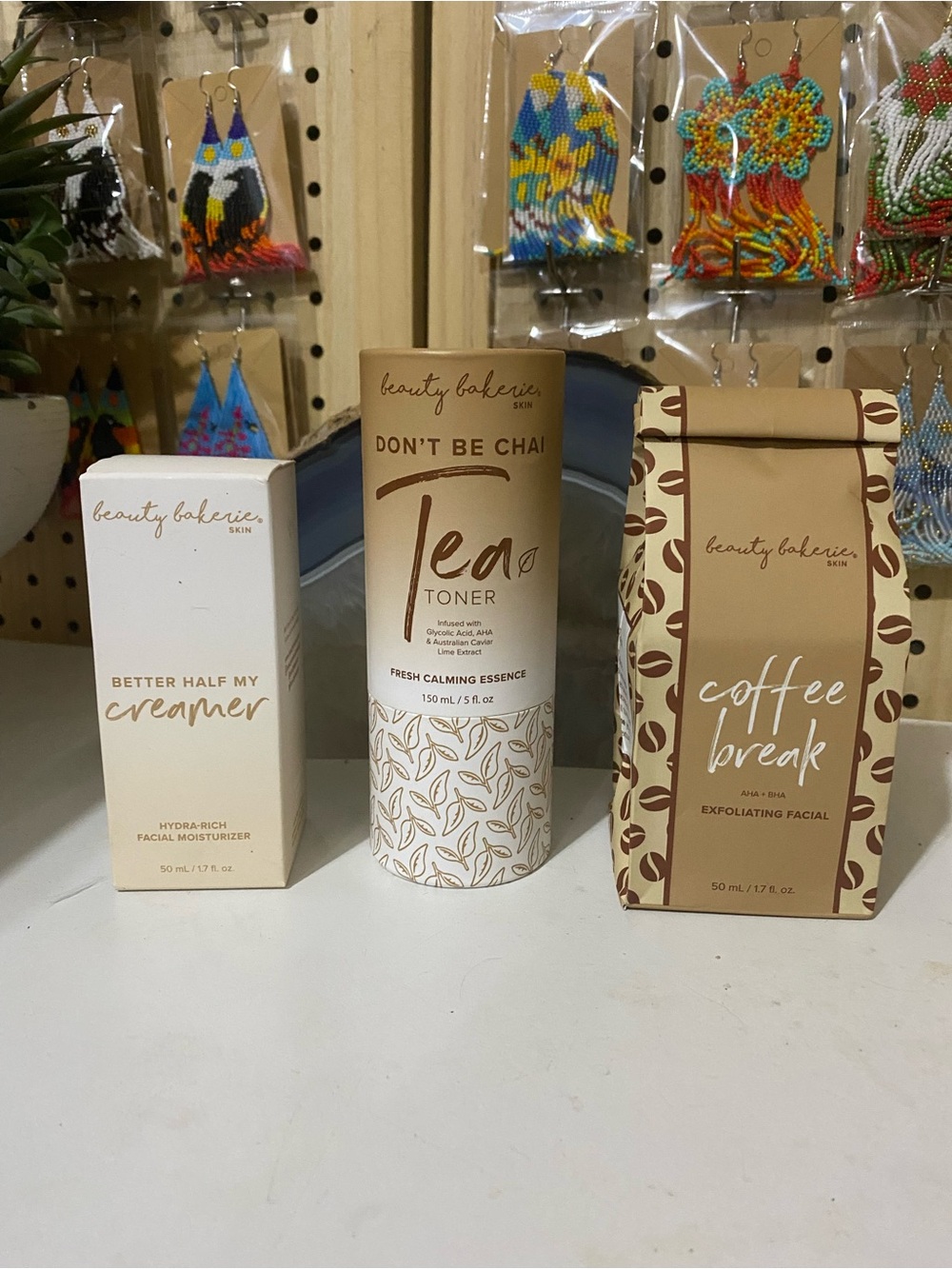 Beauty Bakerie Neutral Beige Skin Tea Toner & Creamer Set